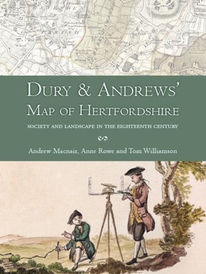 cover image of Dury and Andrews' Map of Hertfordshire